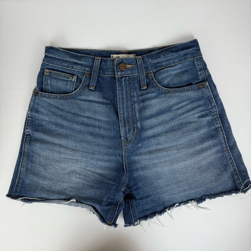 Madewell‎ The Perfect Jean Short Size 26 High Rise Cutoff Denim